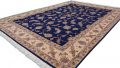2694_Tabriz_Wool_Silk_205x150_Blue_Gold_B